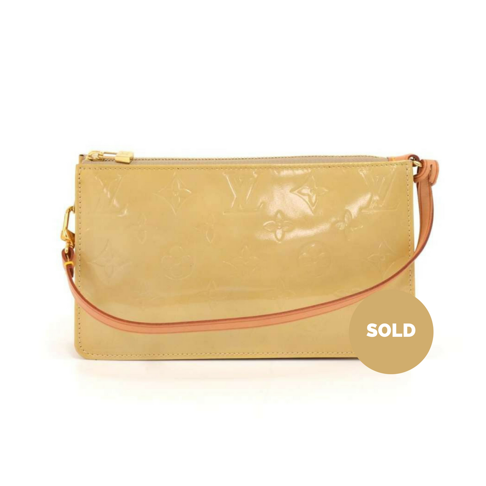 Louis Vuitto Lexington Monogram Vernis Patent Leather Handbag