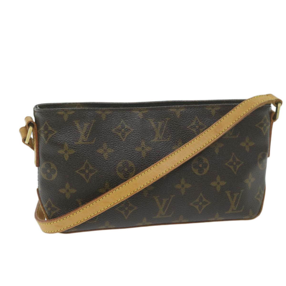 LOUIS VUITTON Monogram Trotteur Shoulder Bag M51240 LV tb1007