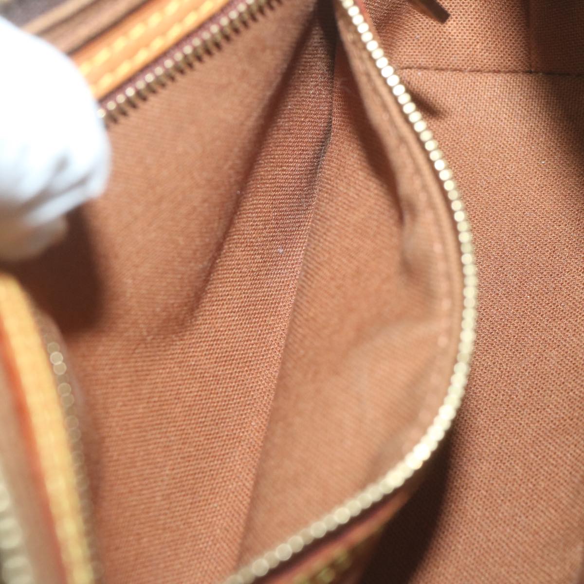 LOUIS VUITTON Monogram Trotteur Shoulder Bag M51240 LV tb1007