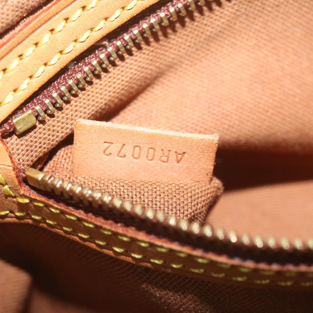 LOUIS VUITTON Monogram Trotteur Shoulder Bag M51240 LV tb1007