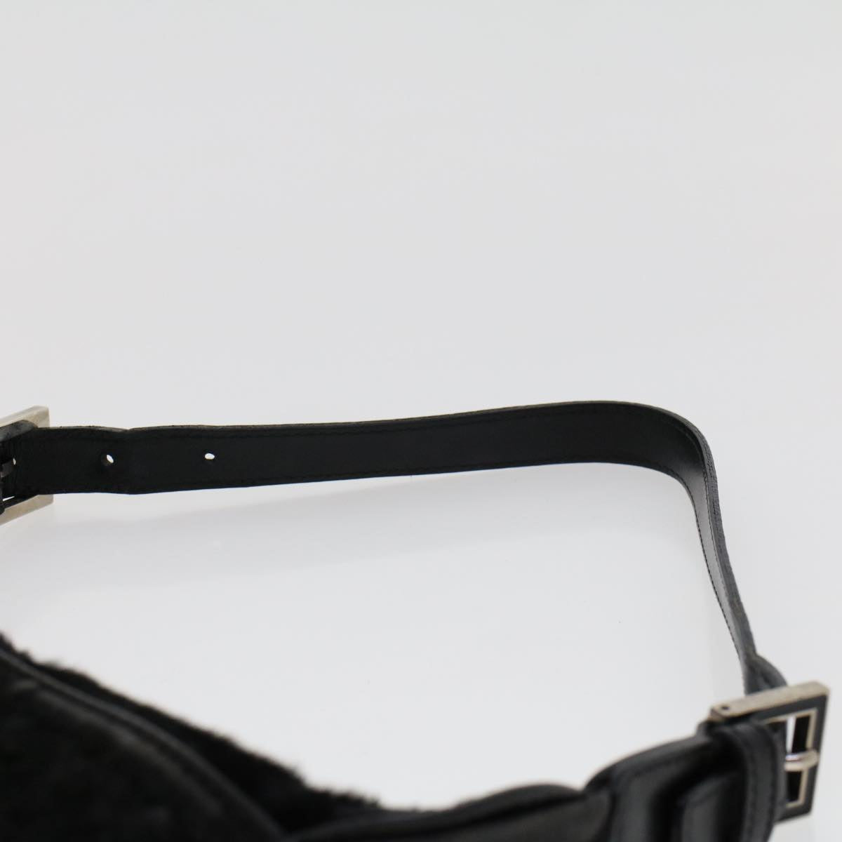 FENDI Shoulder Bag Harako leather Black tb734