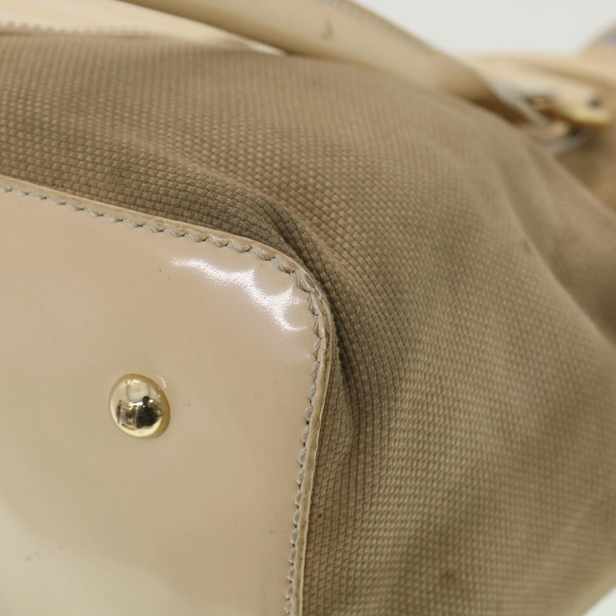FENDI Shoulder Bag Canvas Beige 2435-8BH121-LAX-048 th3390