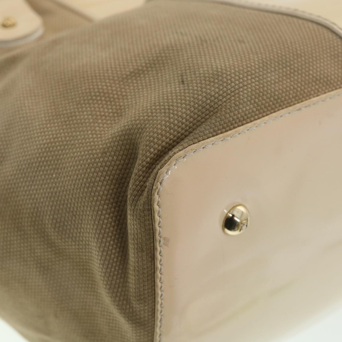 FENDI Shoulder Bag Canvas Beige 2435-8BH121-LAX-048 th3390