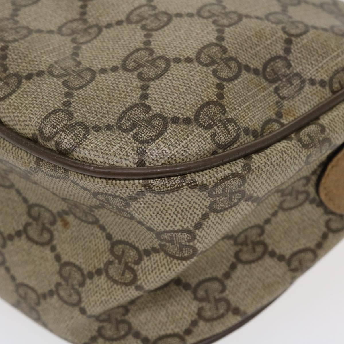 GUCCI GG Canvas Web Sherry Line Shoulder Bag Beige Red Green 8902032 th3418
