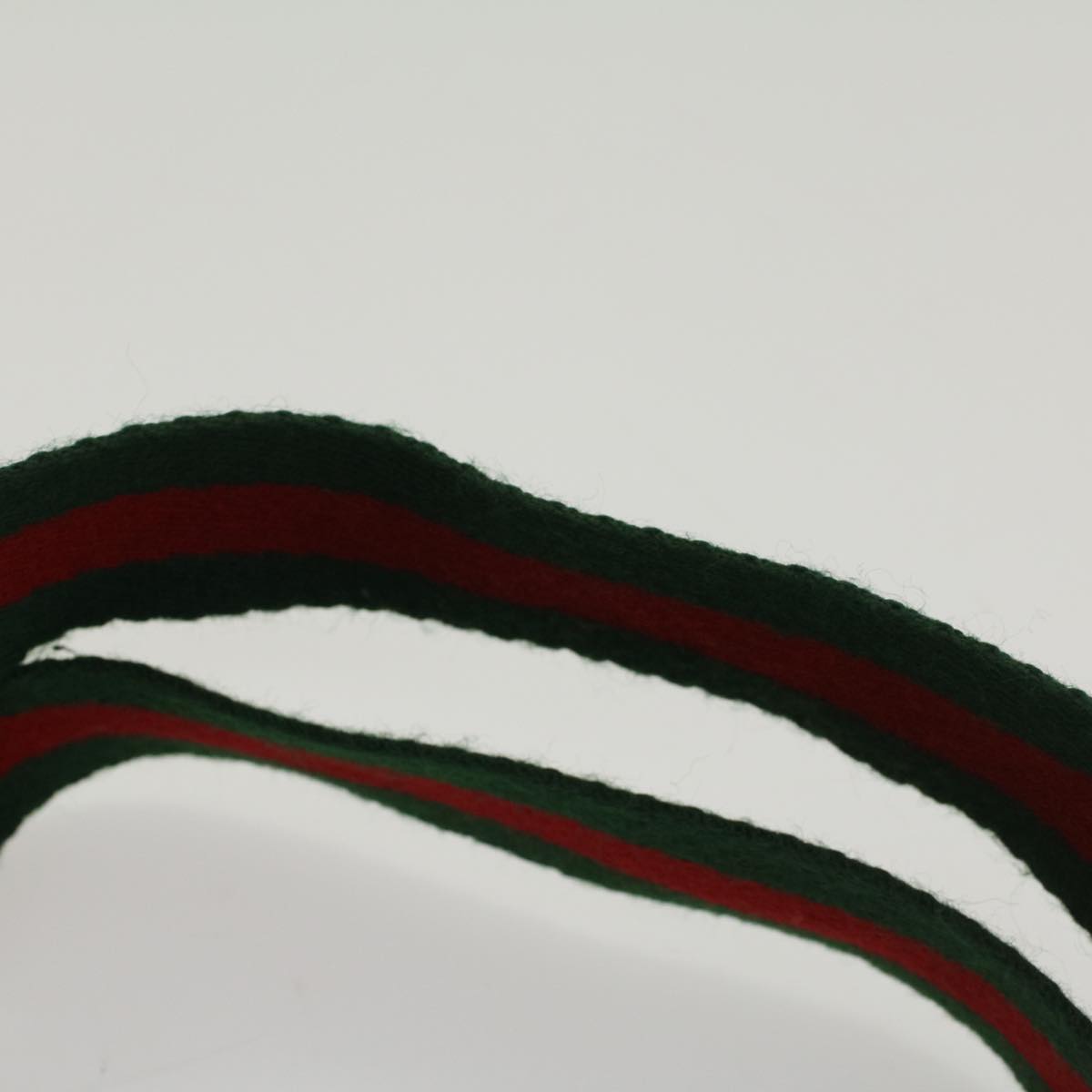 GUCCI GG Plus Canvas Web Sherry Line Hand Bag Beige Red Green th3991