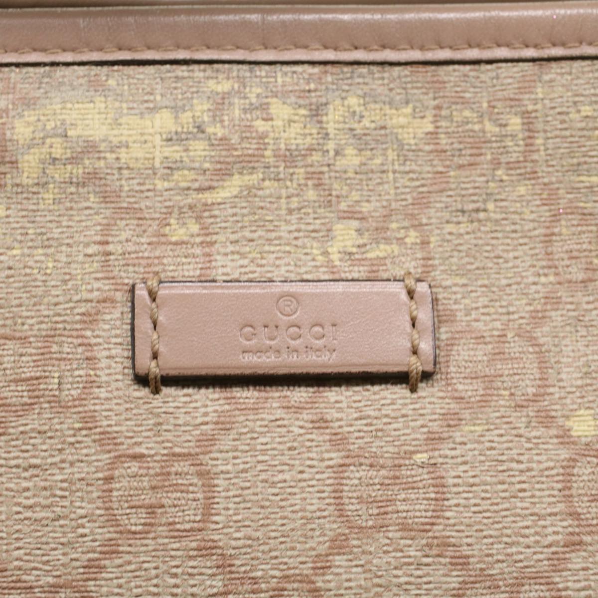 GUCCI GG Canvas Tote Bag 2way Pink 353439 th3999