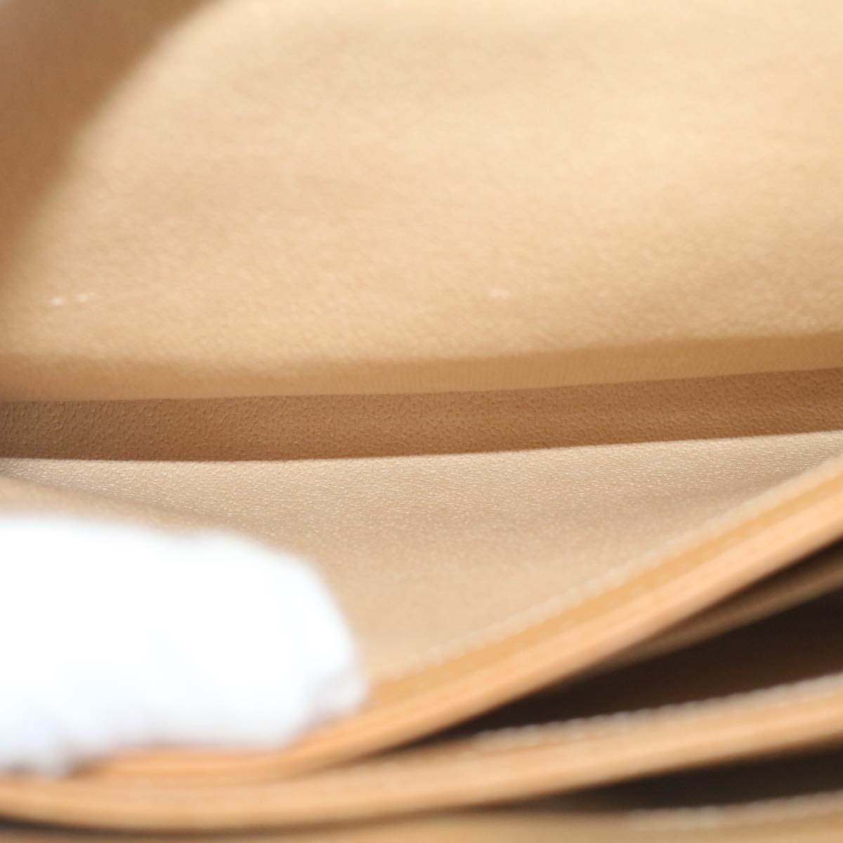 GUCCI Micro GG Supreme Hand Bag PVC Leather Beige 000 46 4857 th4354