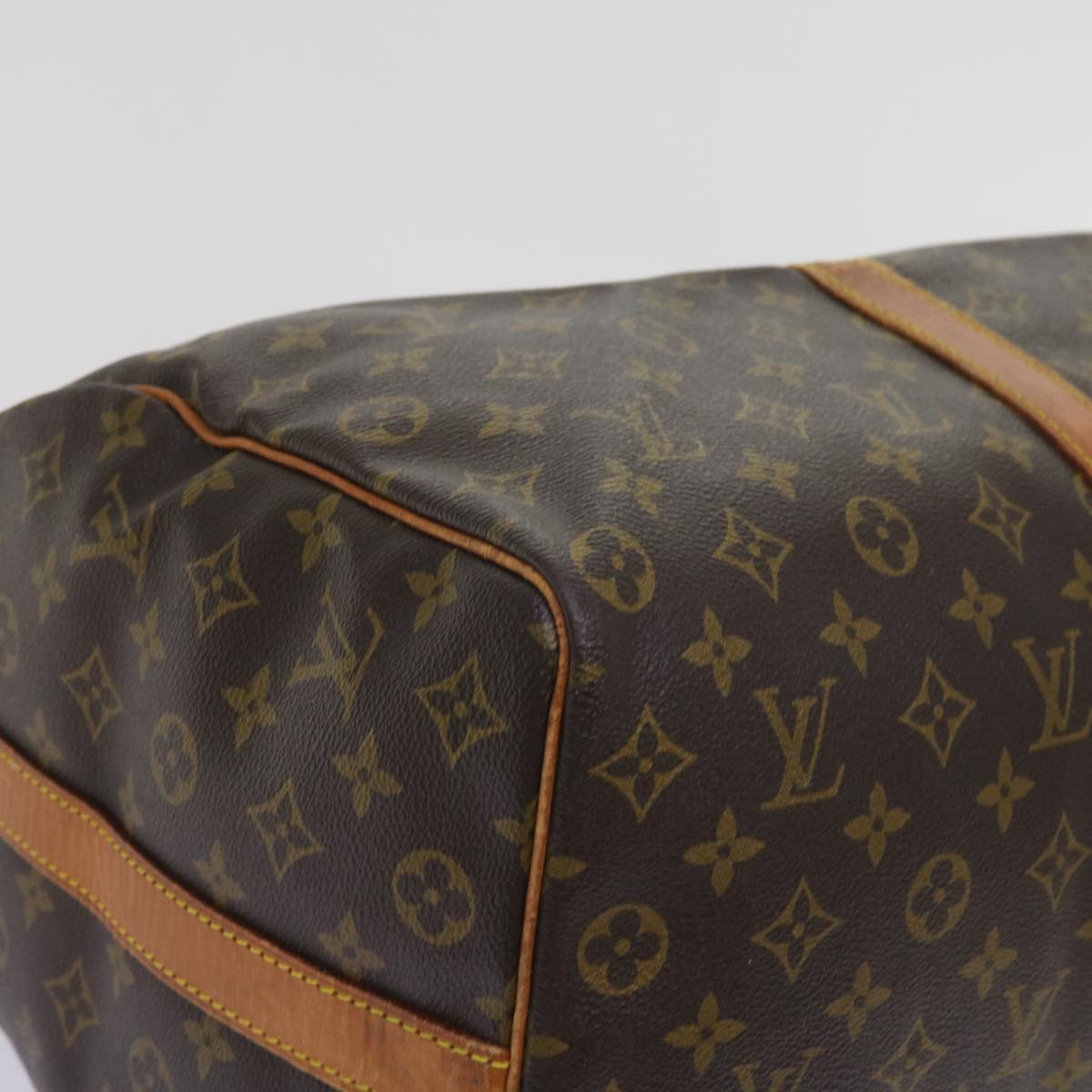 LOUIS VUITTON Monogram Keepall Bandouliere 50 Boston Bag M41416 LV th4386