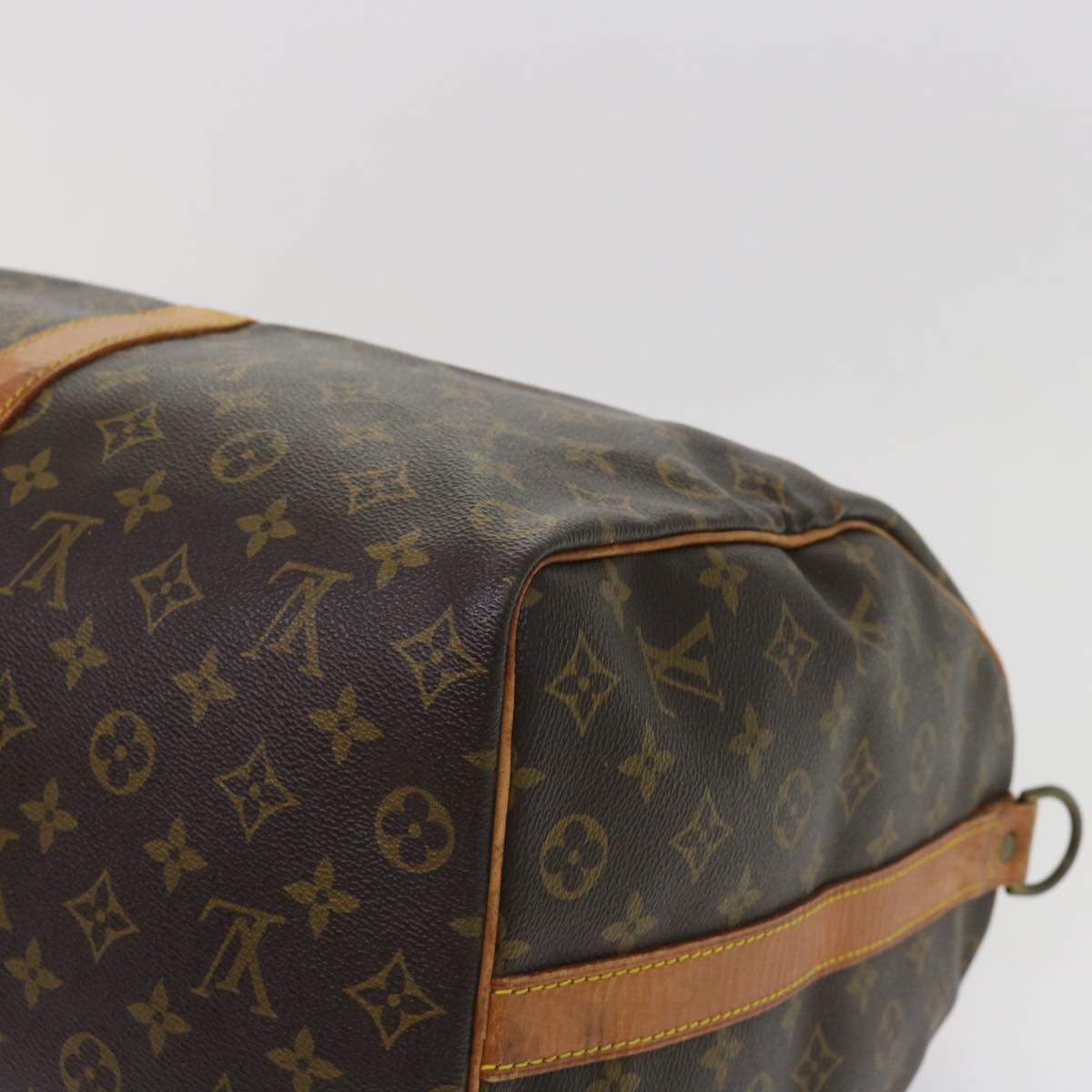 LOUIS VUITTON Monogram Keepall Bandouliere 50 Boston Bag M41416 LV th4386