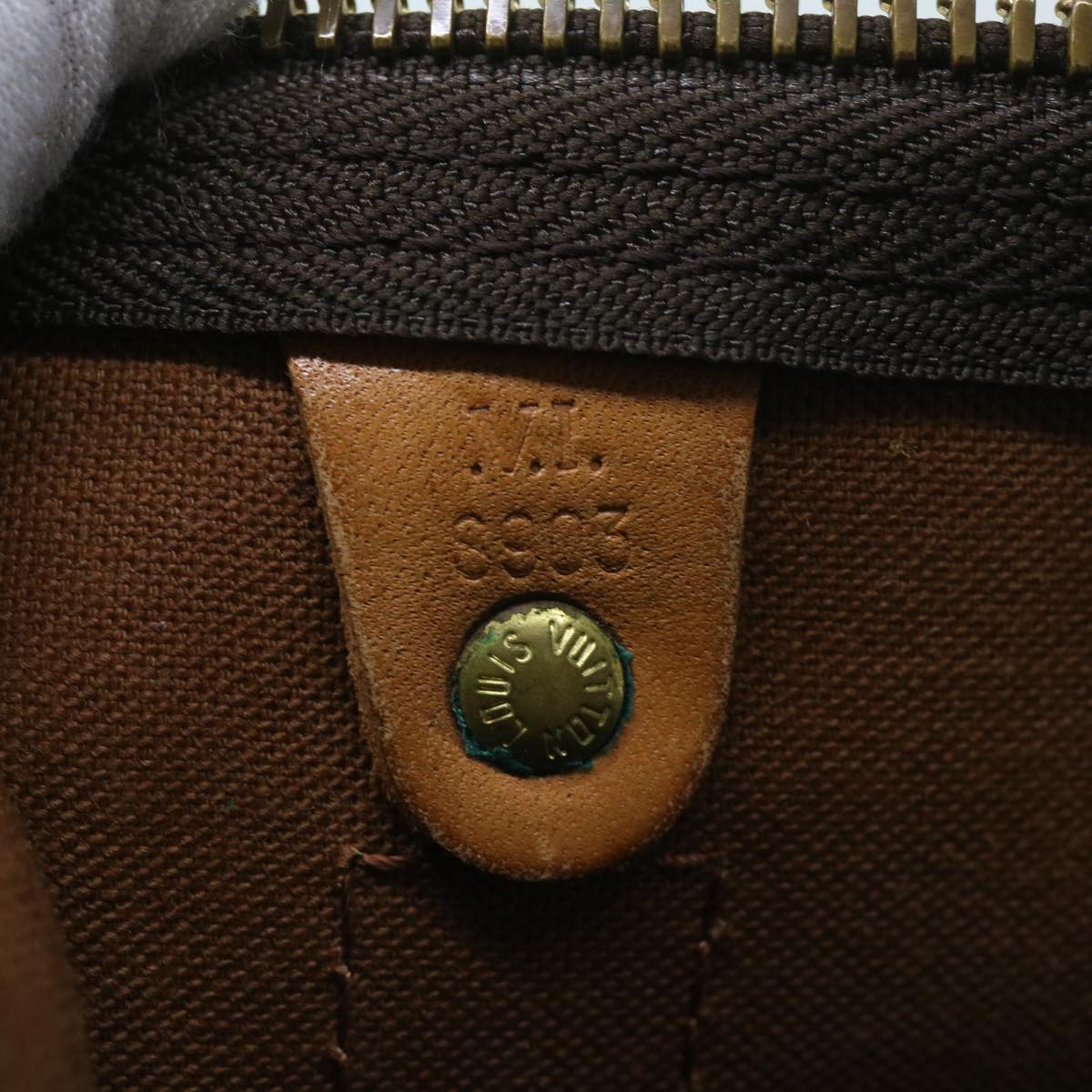 LOUIS VUITTON Monogram Keepall Bandouliere 50 Boston Bag M41416 LV th4386