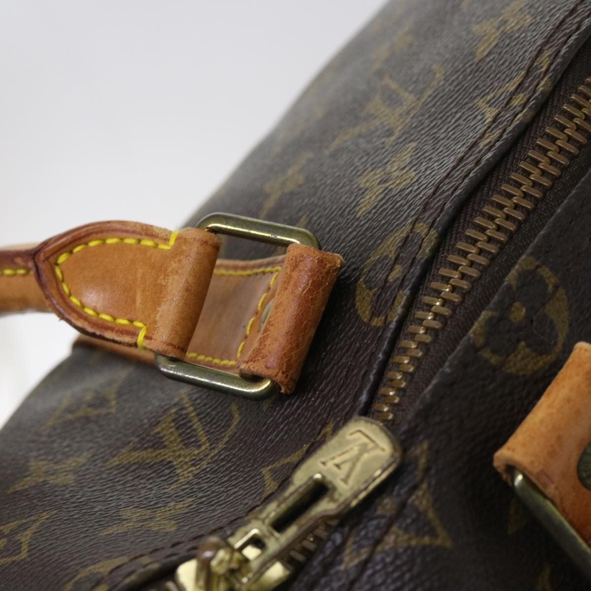 LOUIS VUITTON Monogram Keepall Bandouliere 50 Boston Bag M41416 LV th4386