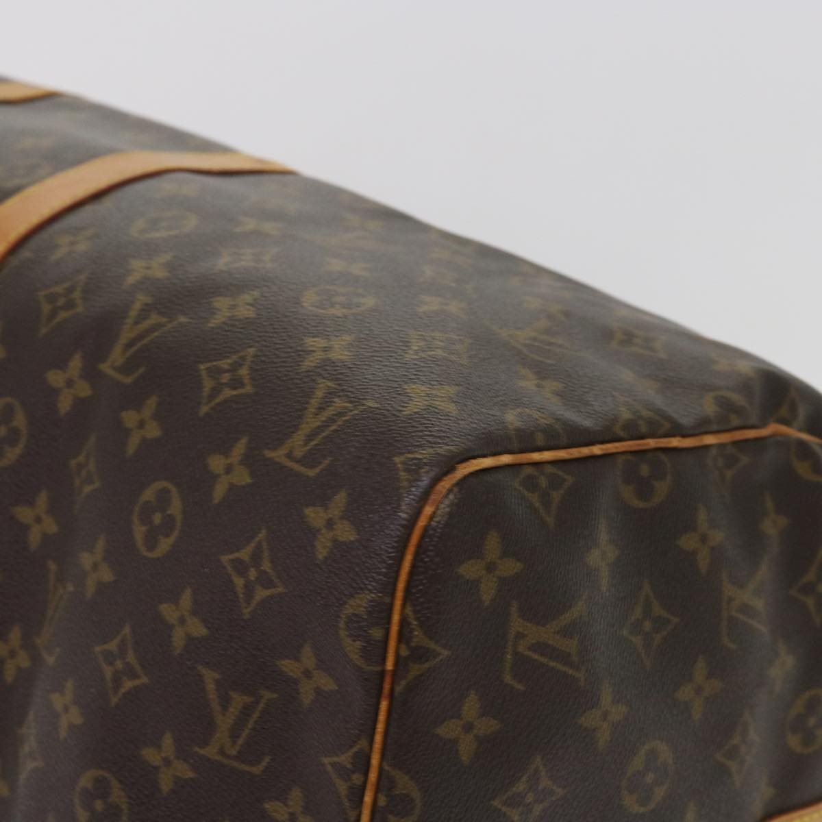 LOUIS VUITTON Monogram Keepall Bandouliere 55 Boston Bag M41414 LV th4391