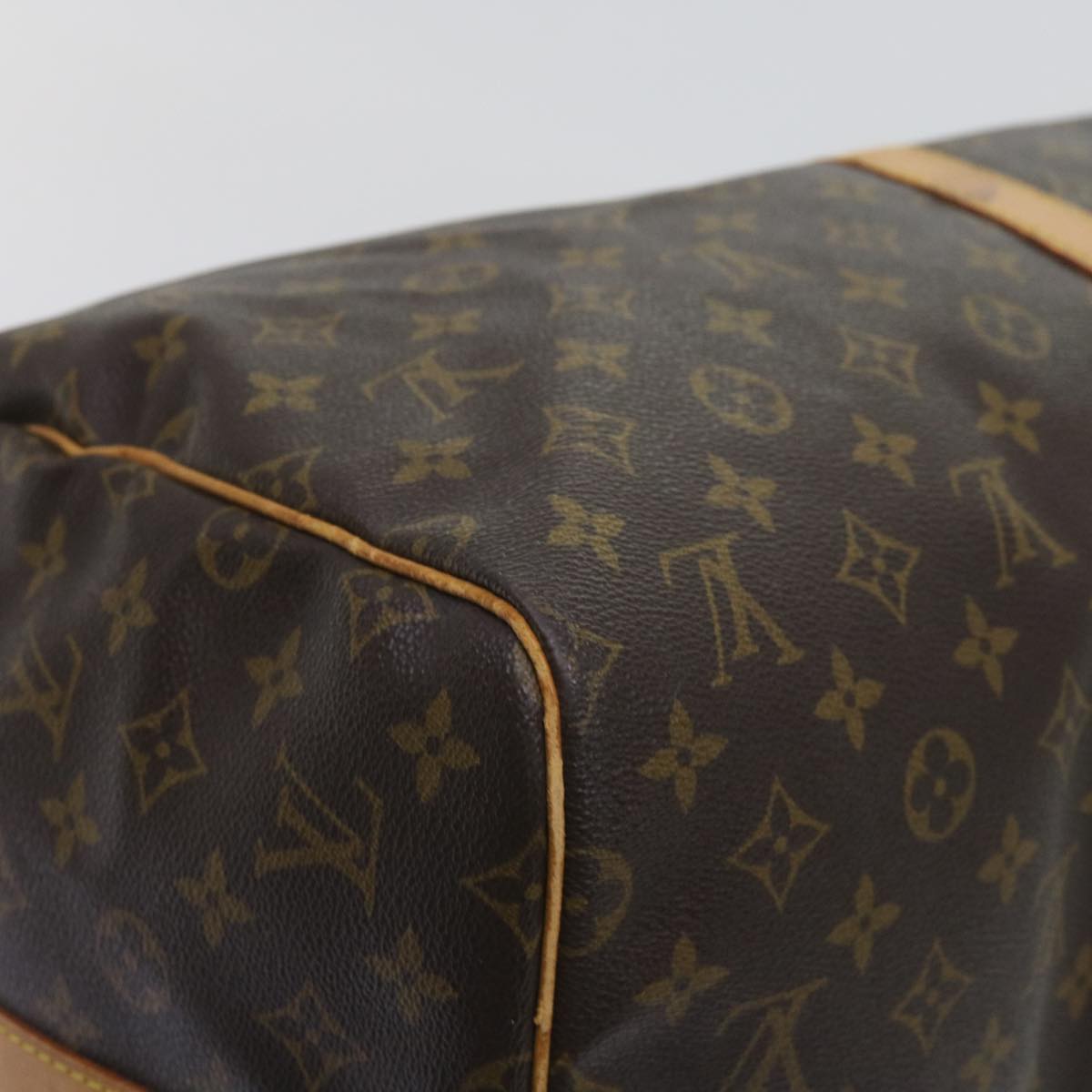 LOUIS VUITTON Monogram Keepall Bandouliere 55 Boston Bag M41414 LV th4391