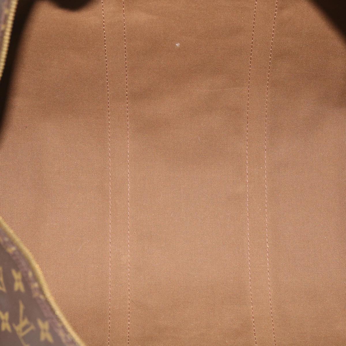 LOUIS VUITTON Monogram Keepall Bandouliere 55 Boston Bag M41414 LV th4391
