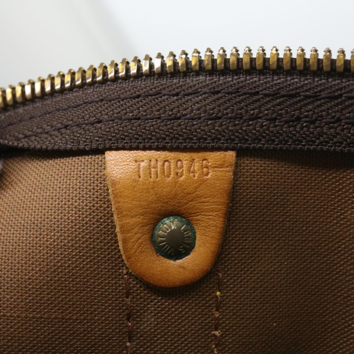 LOUIS VUITTON Monogram Keepall Bandouliere 55 Boston Bag M41414 LV th4391