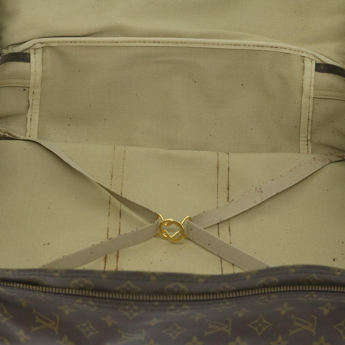 LOUIS VUITTON Monogram Sirius 50 Boston Bag M41406 LV th4440