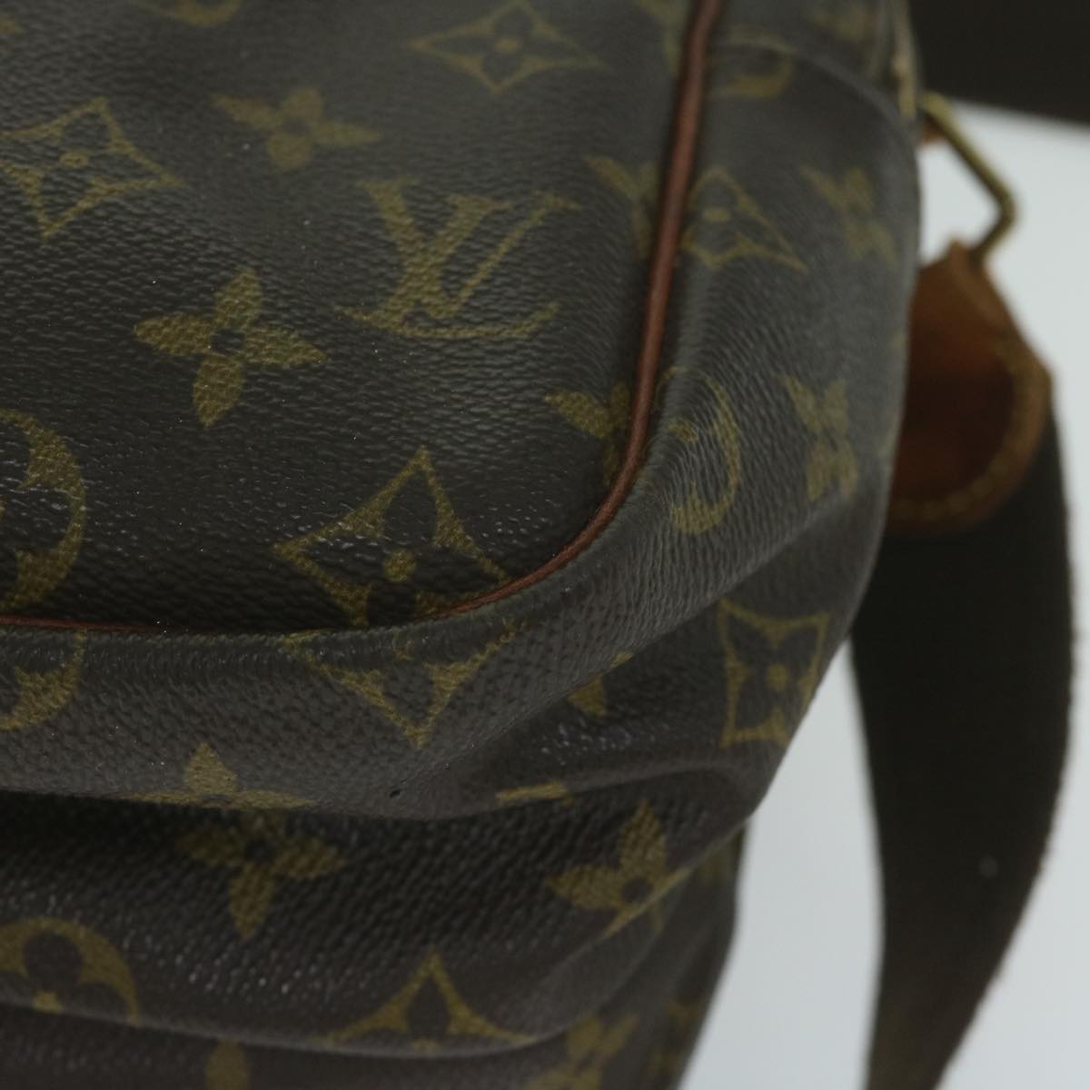 LOUIS VUITTON Monogram Reporter GM Shoulder Bag M45252 LV th4460
