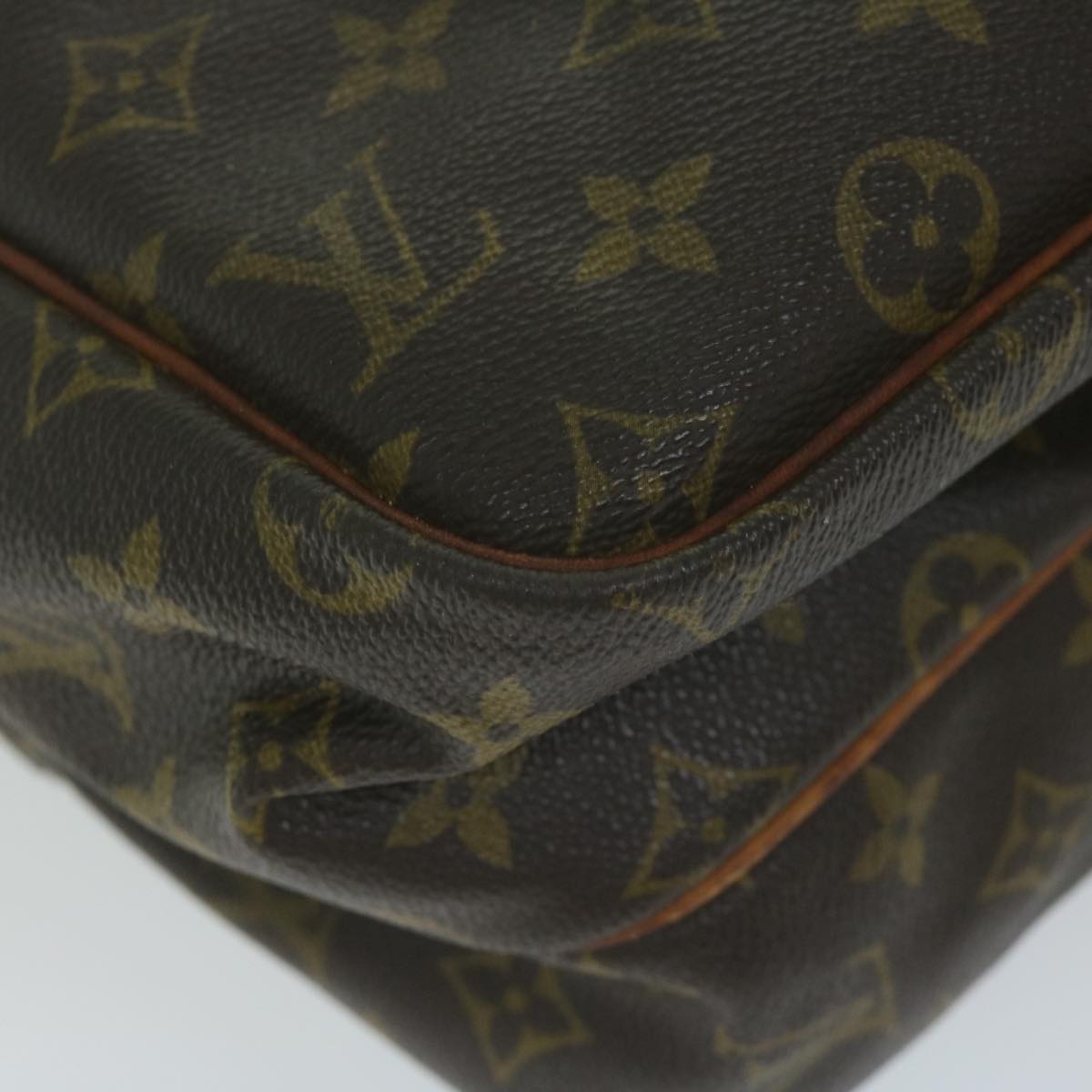 LOUIS VUITTON Monogram Reporter GM Shoulder Bag M45252 LV th4460
