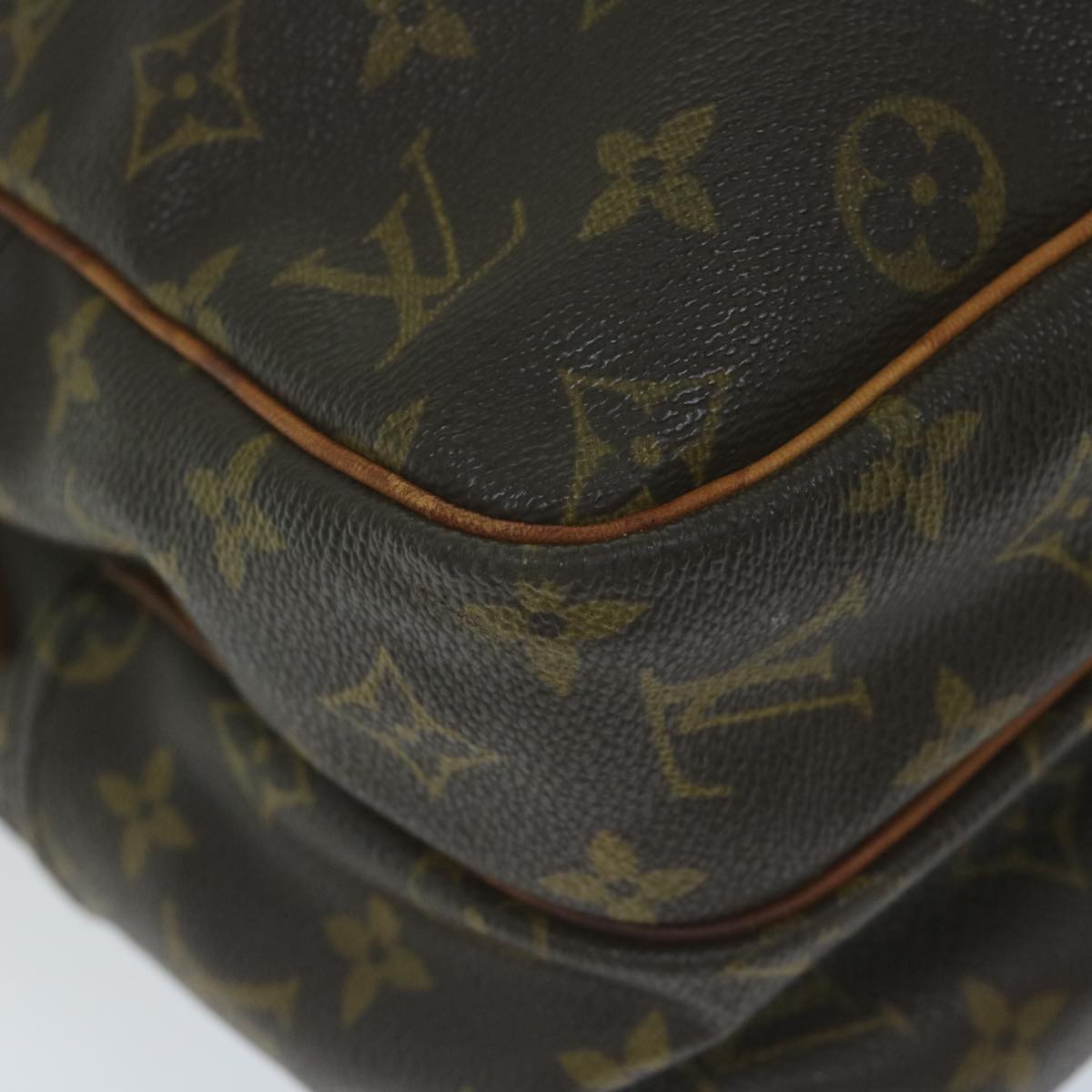LOUIS VUITTON Monogram Reporter GM Shoulder Bag M45252 LV th4460