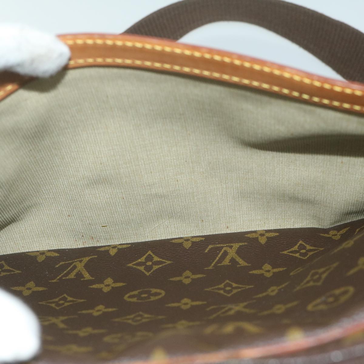 LOUIS VUITTON Monogram Reporter GM Shoulder Bag M45252 LV th4460