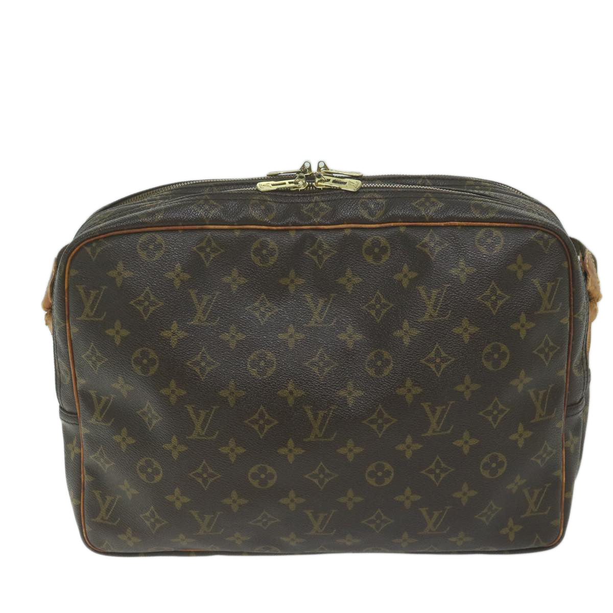 LOUIS VUITTON Monogram Reporter GM Shoulder Bag M45252 LV th4460