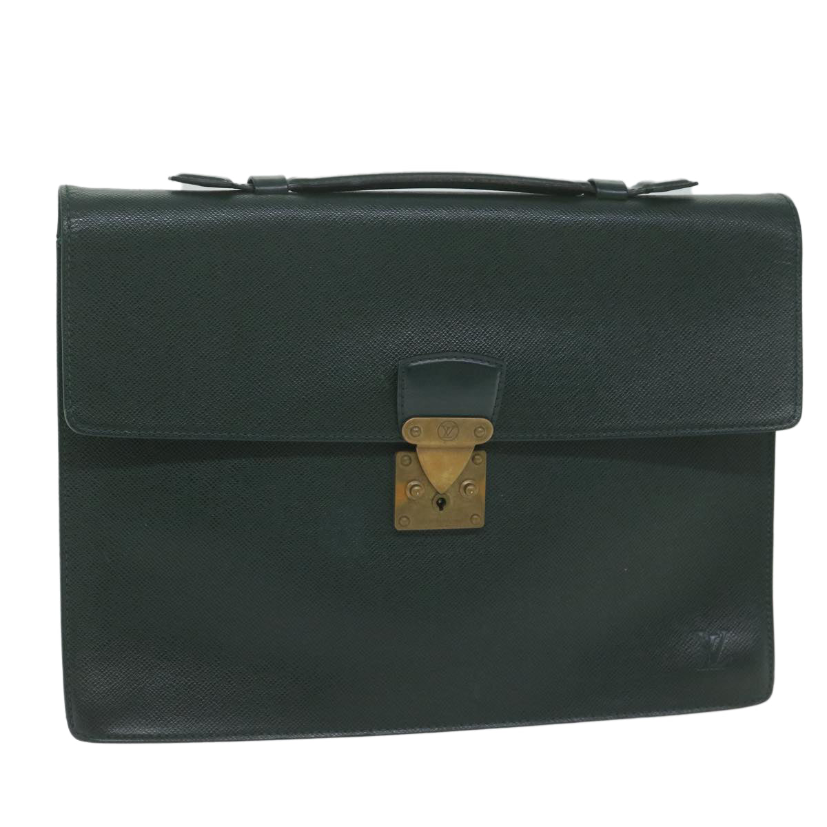 LOUIS VUITTON Taiga Serviette Kourad Business Bag Epicea M30074 LV th4474