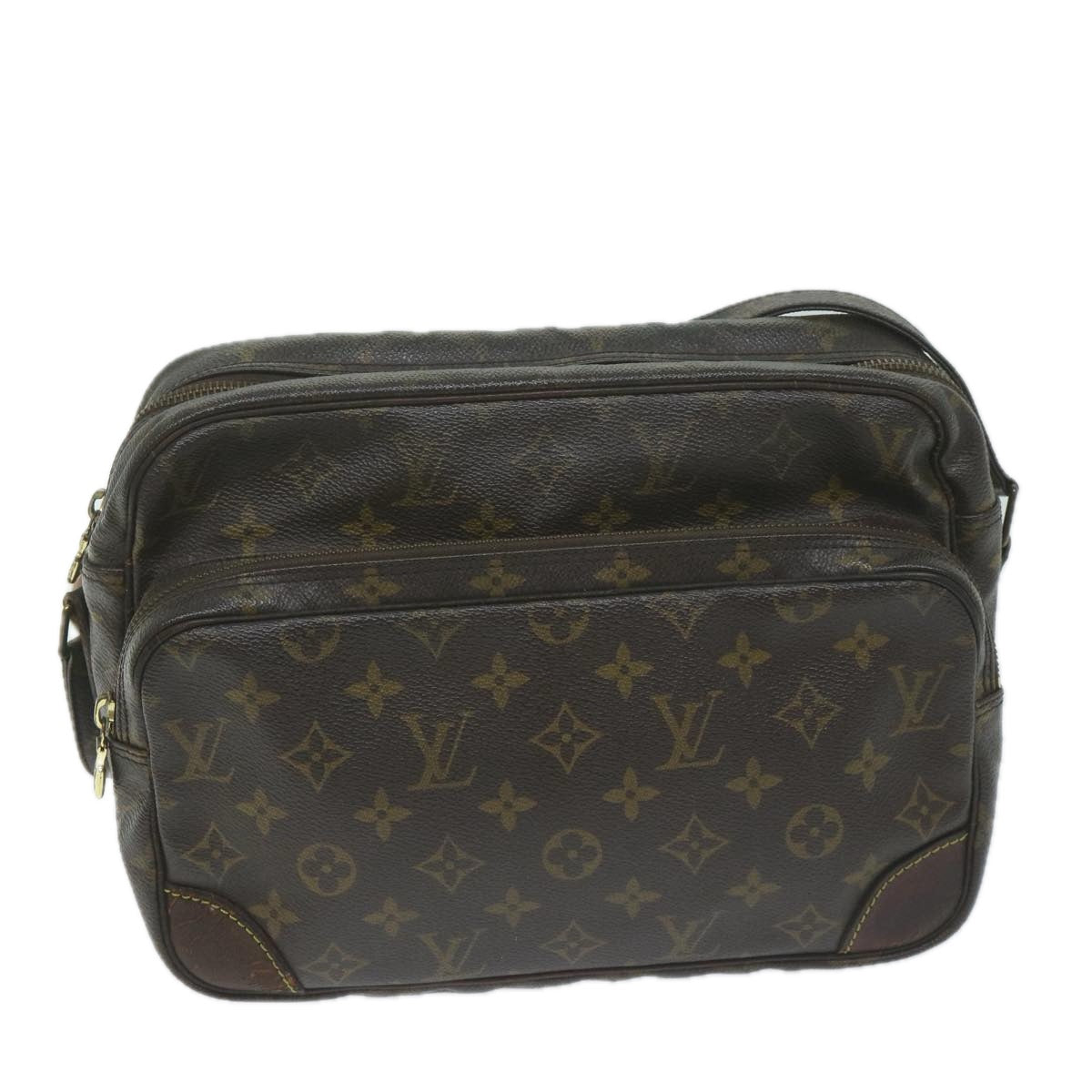 LOUIS VUITTON Monogram Nile Shoulder Bag M45244 LV th4477
