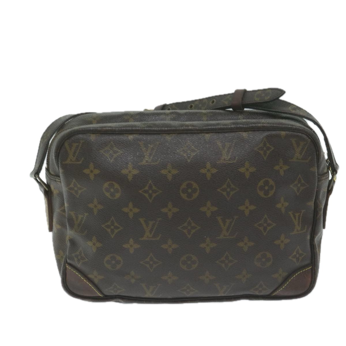 LOUIS VUITTON Monogram Nile Shoulder Bag M45244 LV th4477