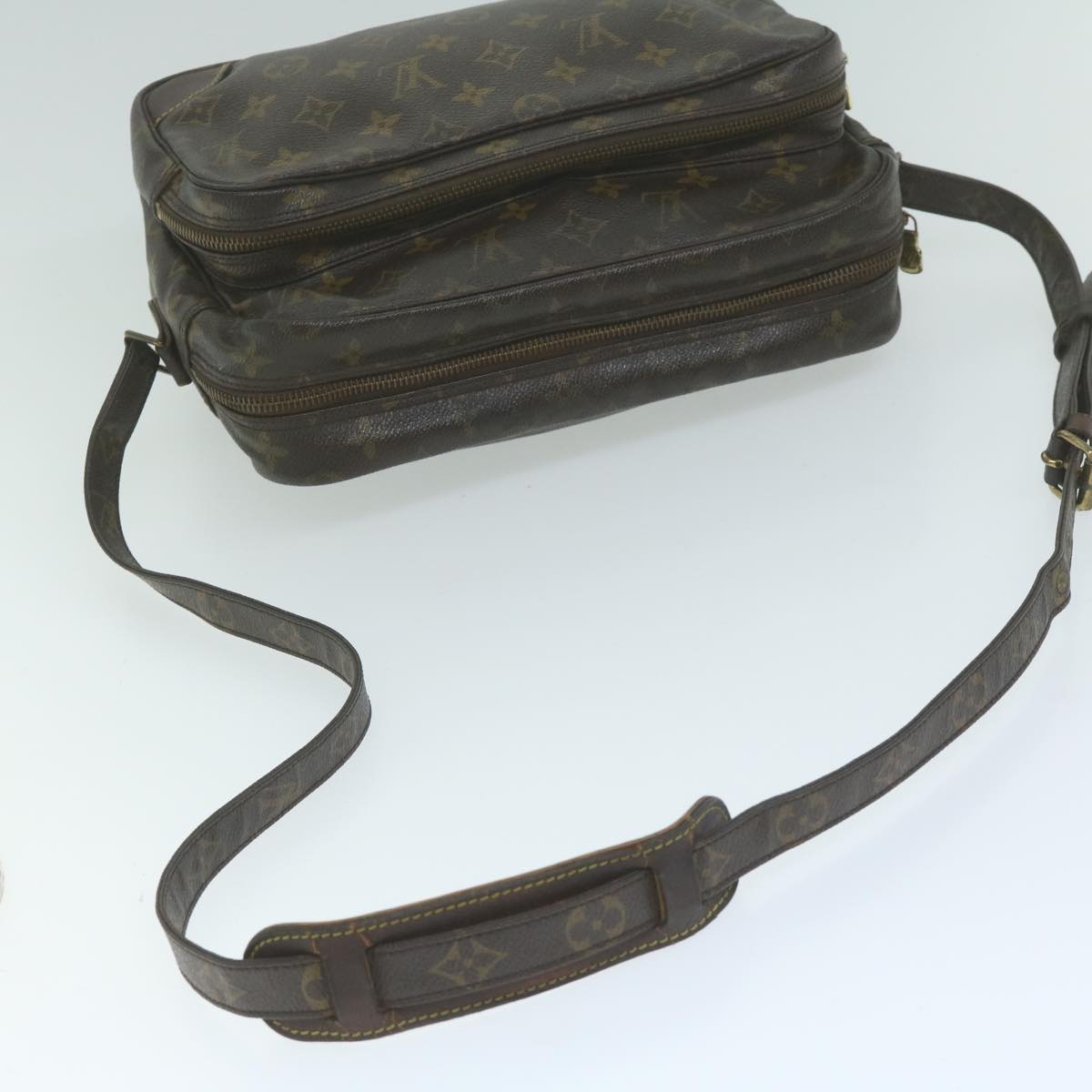 LOUIS VUITTON Monogram Nile Shoulder Bag M45244 LV th4477