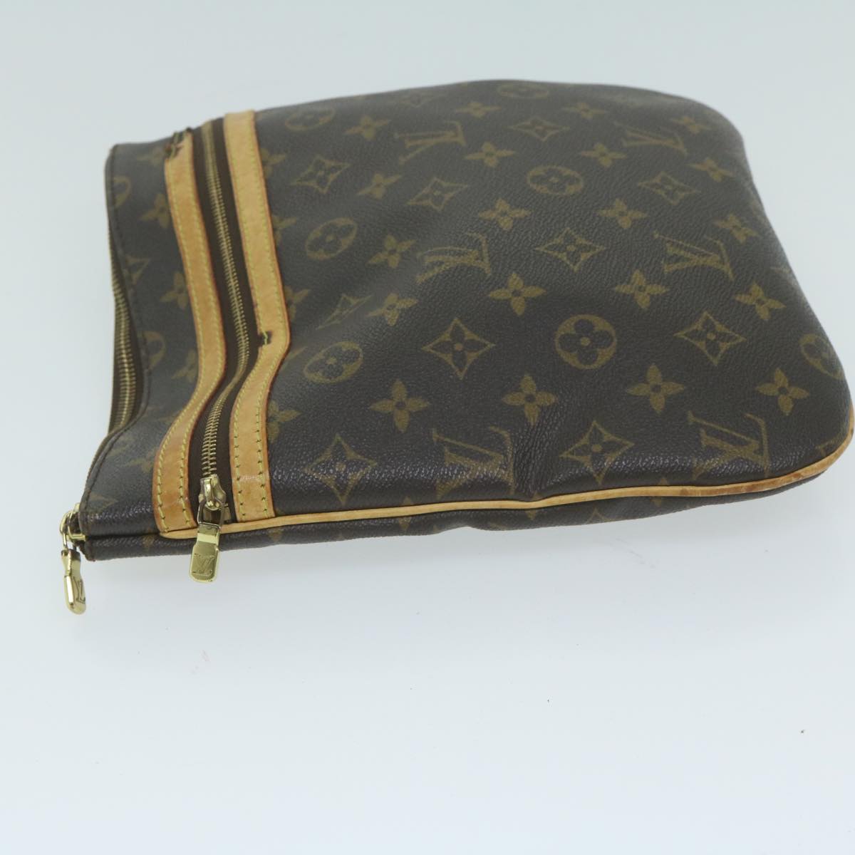 LOUIS VUITTON Monogram Pochette Bosphore Shoulder Bag M40044 LV th4478