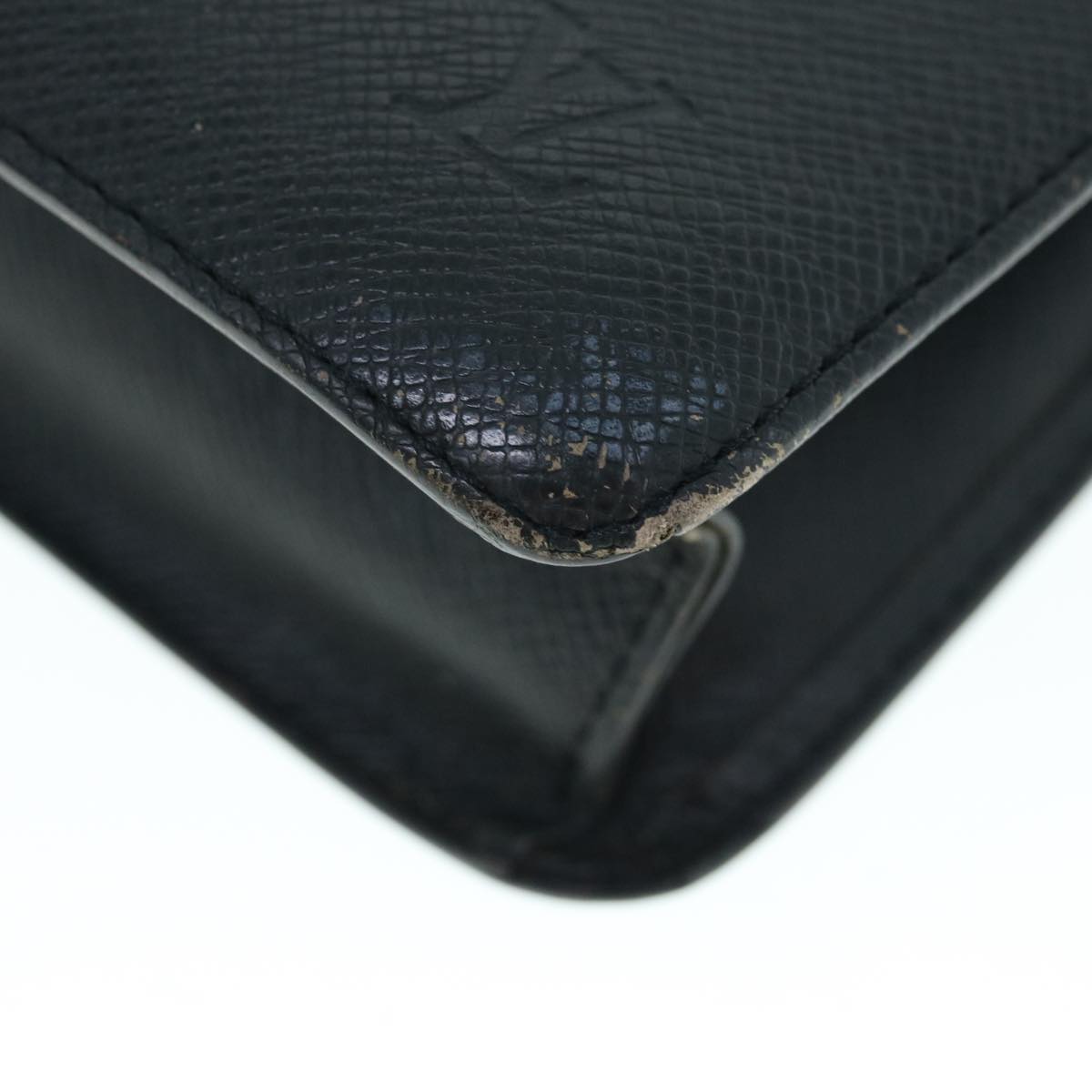 LOUIS VUITTON Taiga Selenga Clutch Bag Ardoise M30782 LV th4489