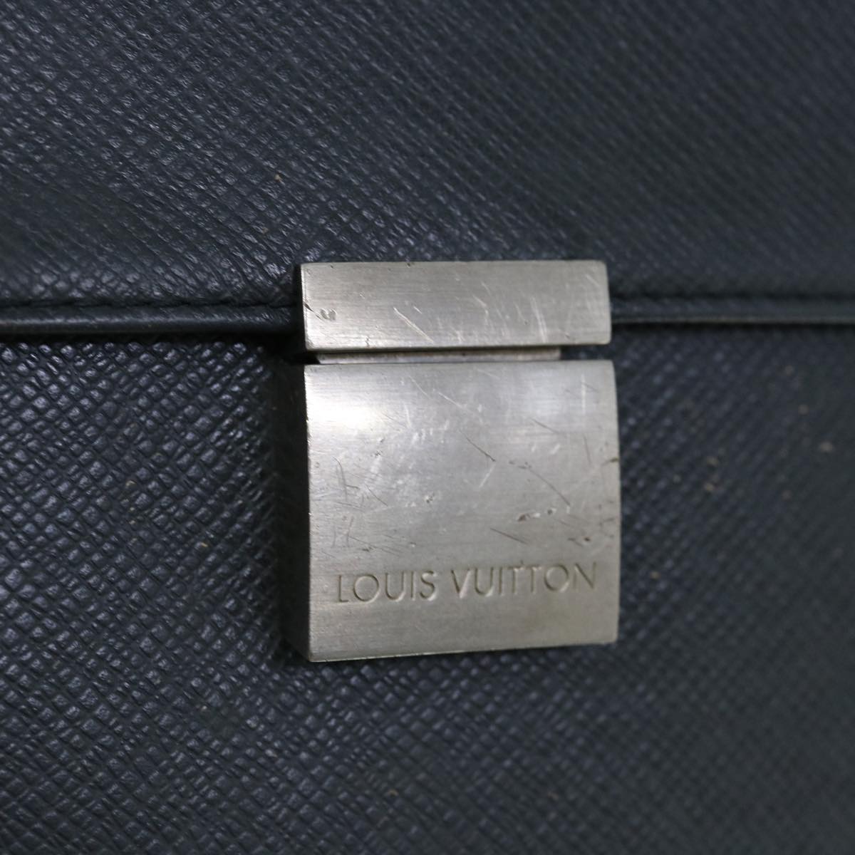 LOUIS VUITTON Taiga Selenga Clutch Bag Ardoise M30782 LV th4489
