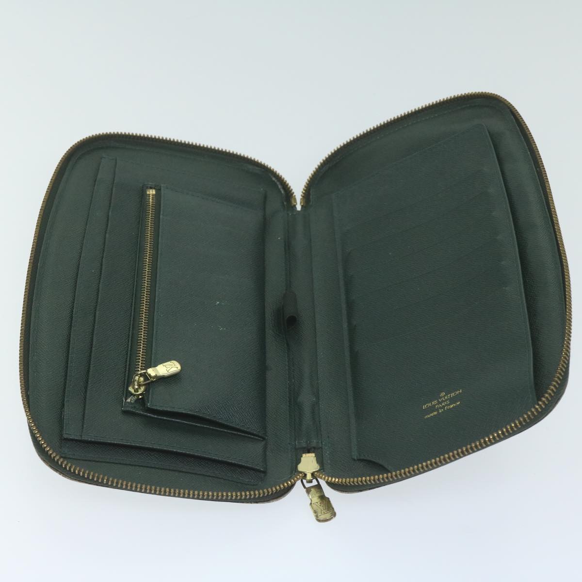 LOUIS VUITTON Taiga Organizer Atholl Travel Case Epicea M30654 LV th4498