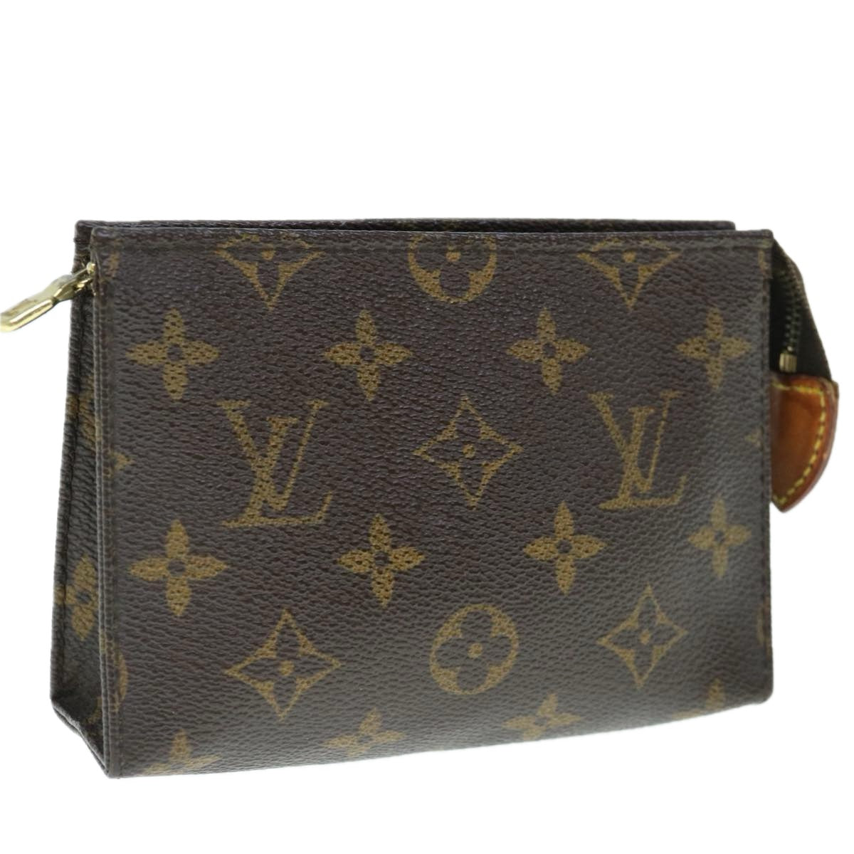 LOUIS VUITTON Monogram Poche Toilette 15 Pouch M47546 LV th4499