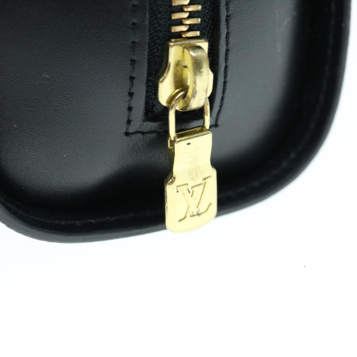 LOUIS VUITTON Epi Dauphine GM Cosmetic Pouch Black M48432 LV th4503