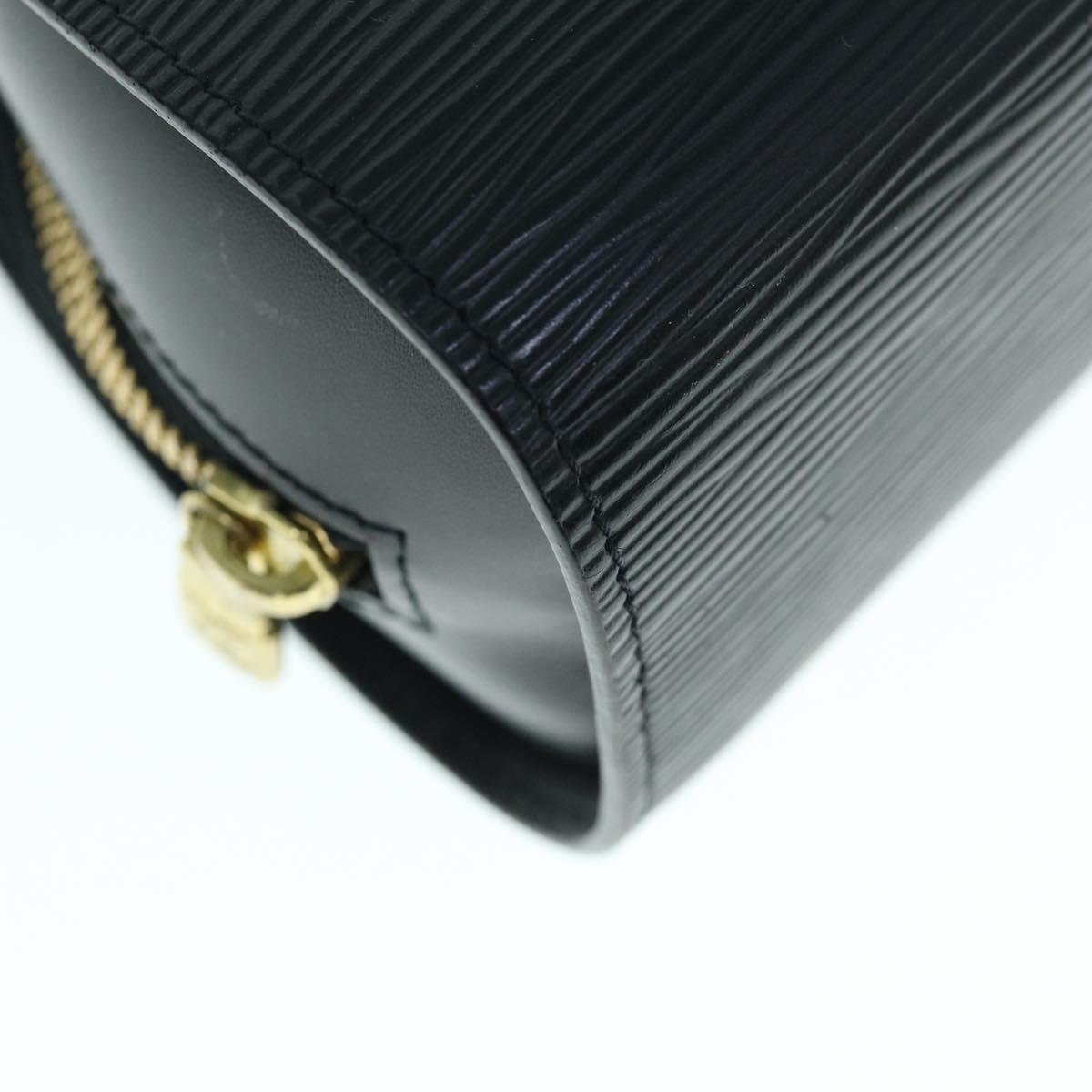 LOUIS VUITTON Epi Dauphine GM Cosmetic Pouch Black M48432 LV th4503