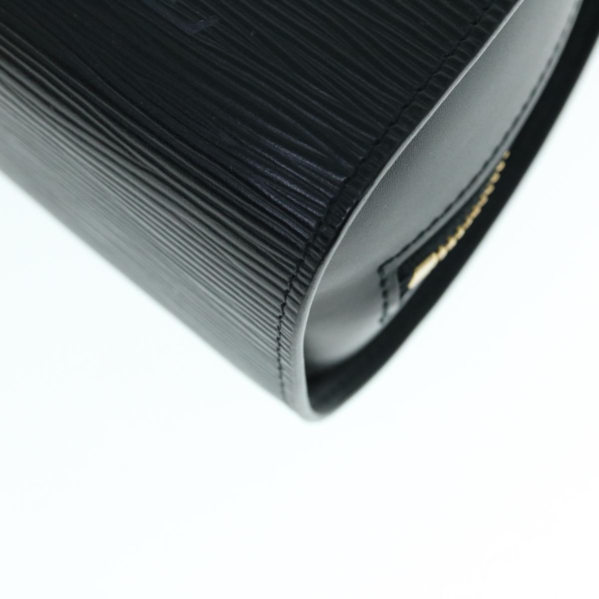 LOUIS VUITTON Epi Dauphine GM Cosmetic Pouch Black M48432 LV th4503