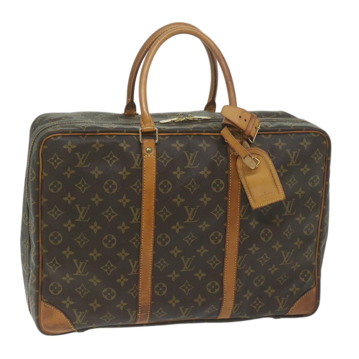 LOUIS VUITTON Monogram Sirius 45 Boston Bag M41408 LV th4510