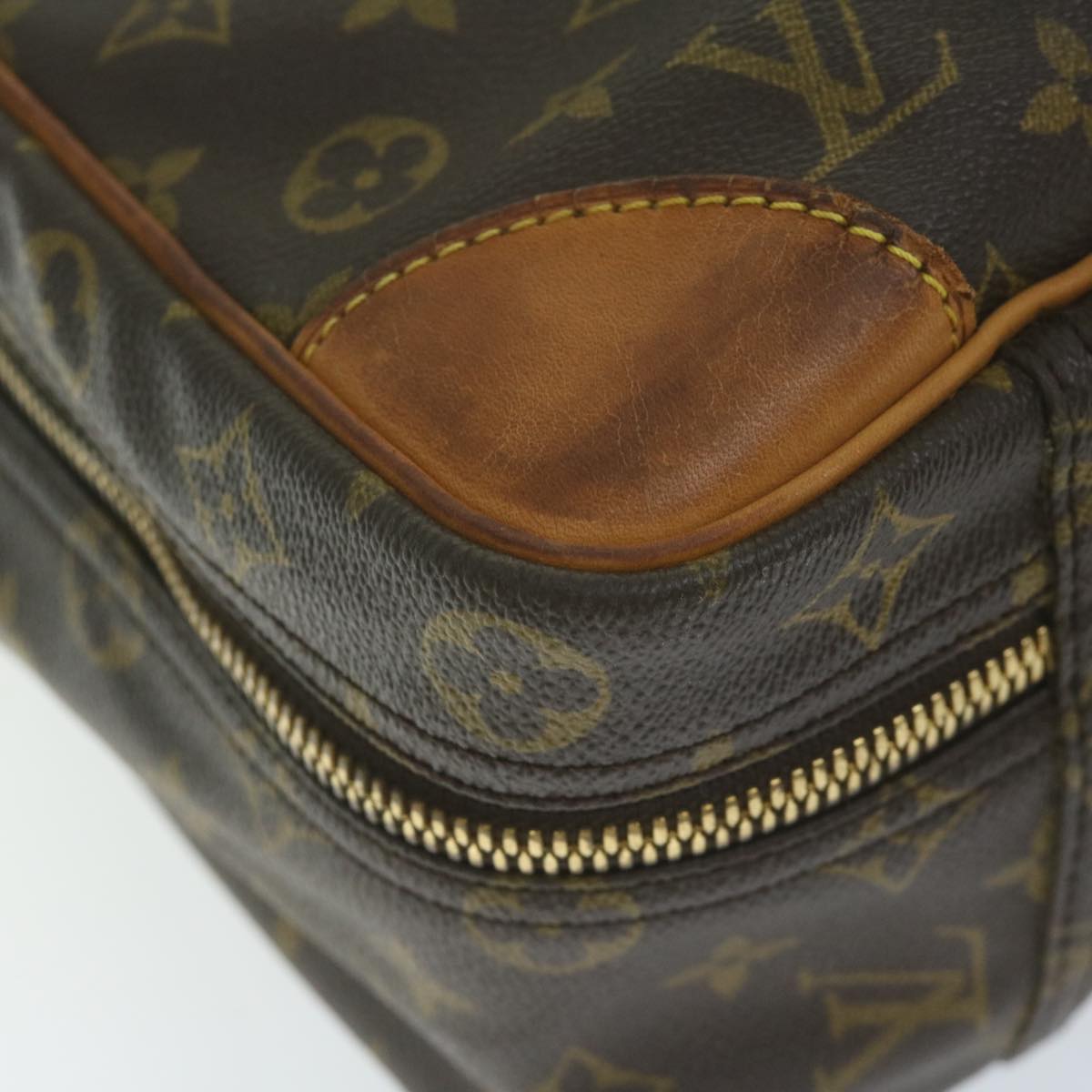 LOUIS VUITTON Monogram Sirius 45 Boston Bag M41408 LV th4510