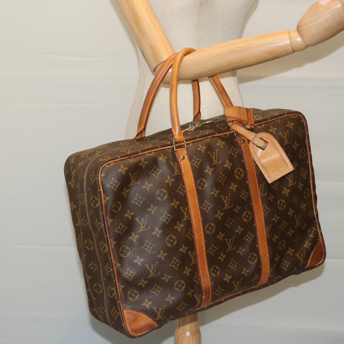 LOUIS VUITTON Monogram Sirius 45 Boston Bag M41408 LV th4510