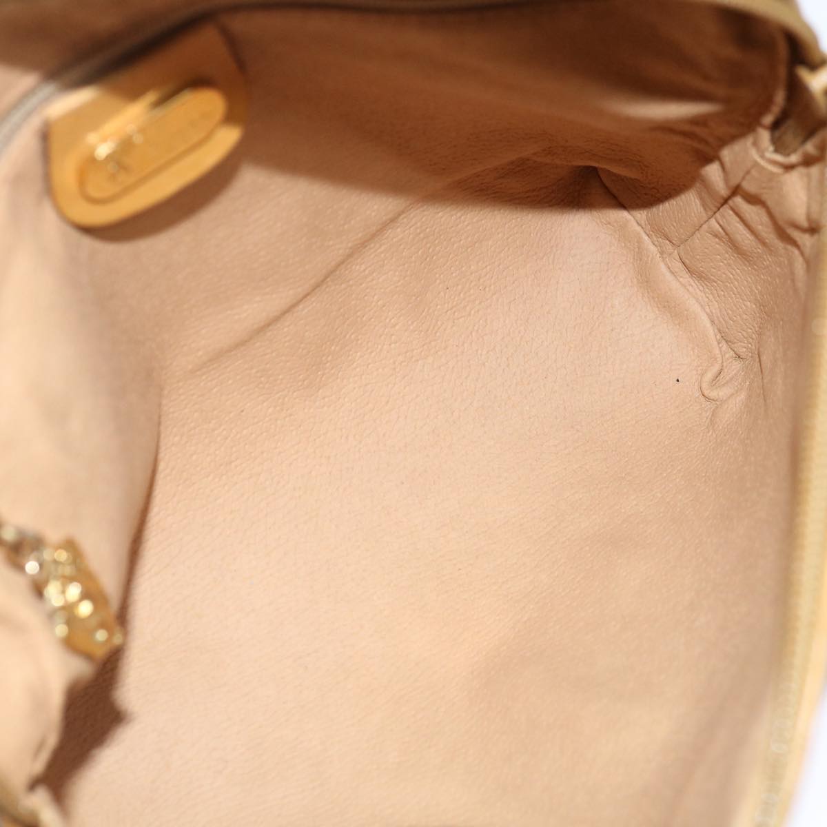 GUCCI Micro GG Supreme Shoulder Bag PVC Beige 007 104 4916 th4789