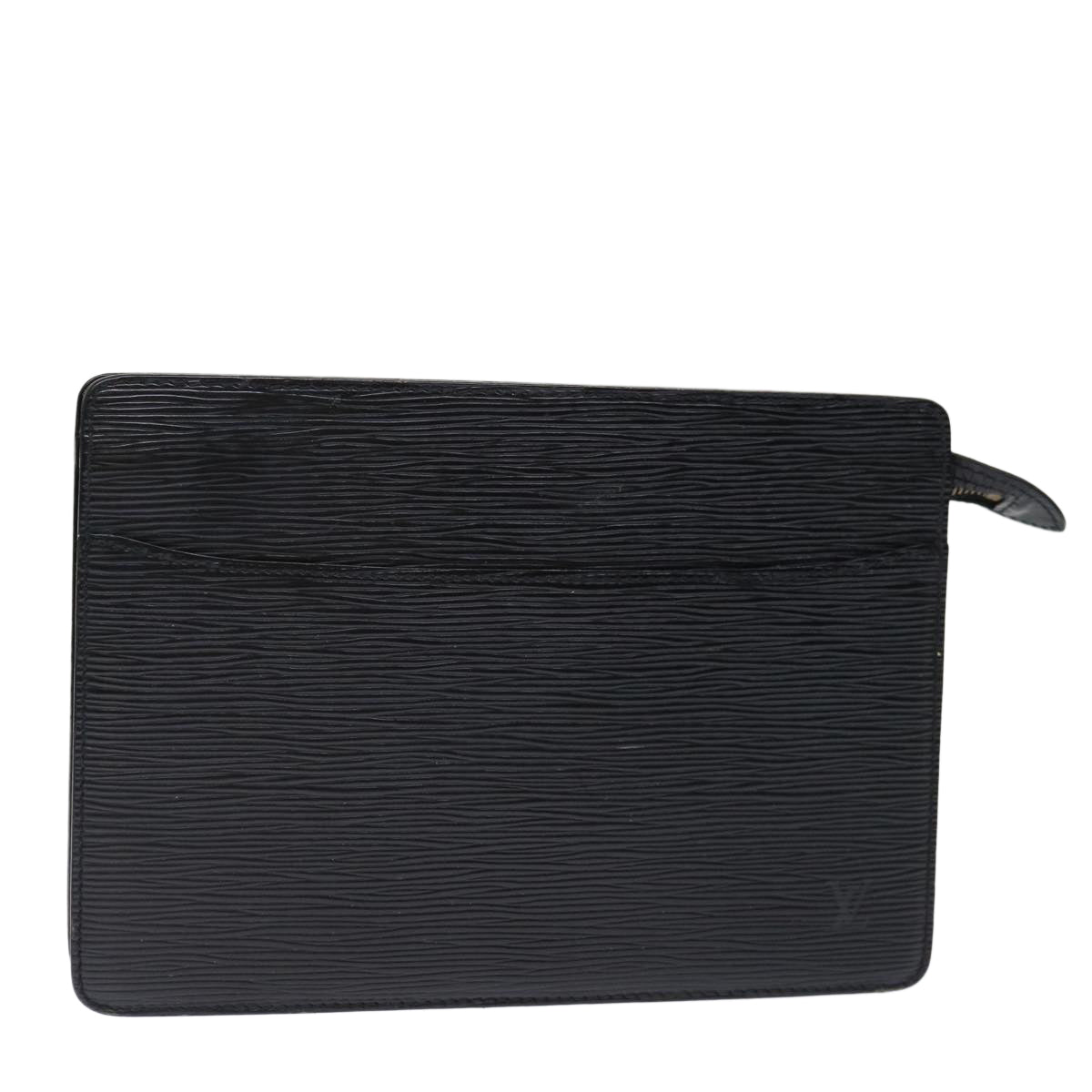 LOUIS VUITTON Epi Pochette Homme Clutch Bag Black M52522 LV th4797