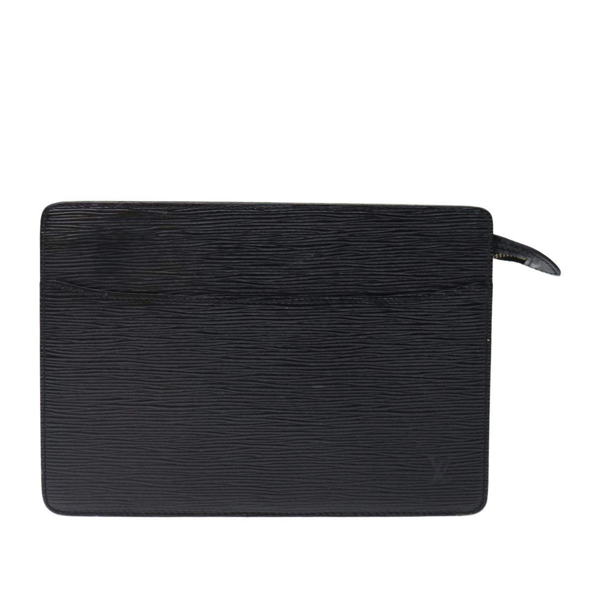 LOUIS VUITTON Epi Pochette Homme Clutch Bag Black M52522 LV th4797