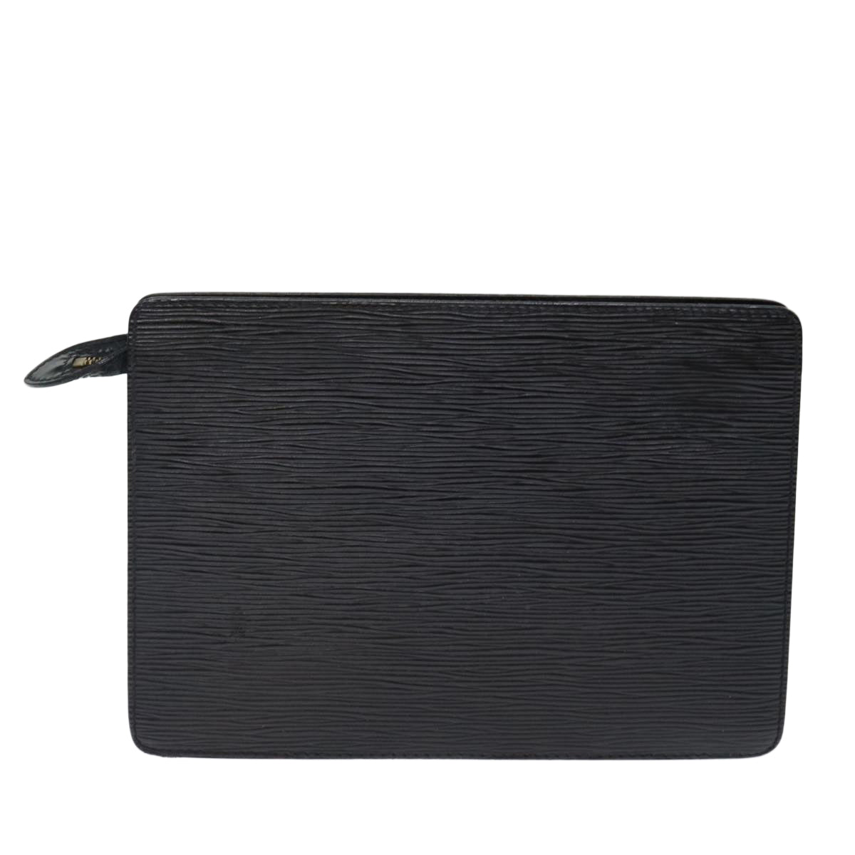LOUIS VUITTON Epi Pochette Homme Clutch Bag Black M52522 LV th4797