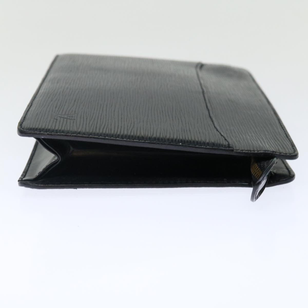 LOUIS VUITTON Epi Pochette Homme Clutch Bag Black M52522 LV th4797