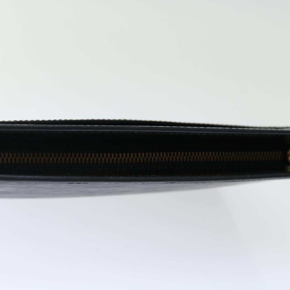 LOUIS VUITTON Epi Pochette Homme Clutch Bag Black M52522 LV th4797