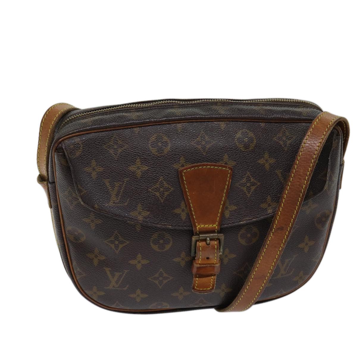 LOUIS VUITTON Monogram Jeune Fille GM Shoulder Bag M51225 LV th4812