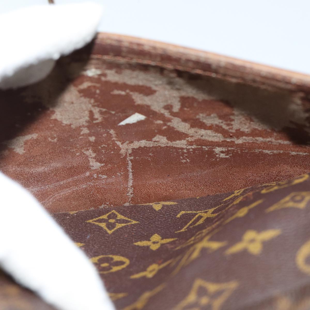 LOUIS VUITTON Monogram Jeune Fille GM Shoulder Bag M51225 LV th4812