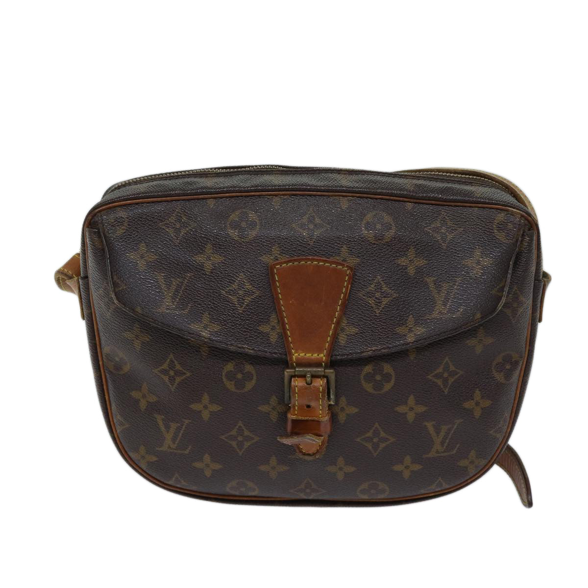 LOUIS VUITTON Monogram Jeune Fille GM Shoulder Bag M51225 LV th4812