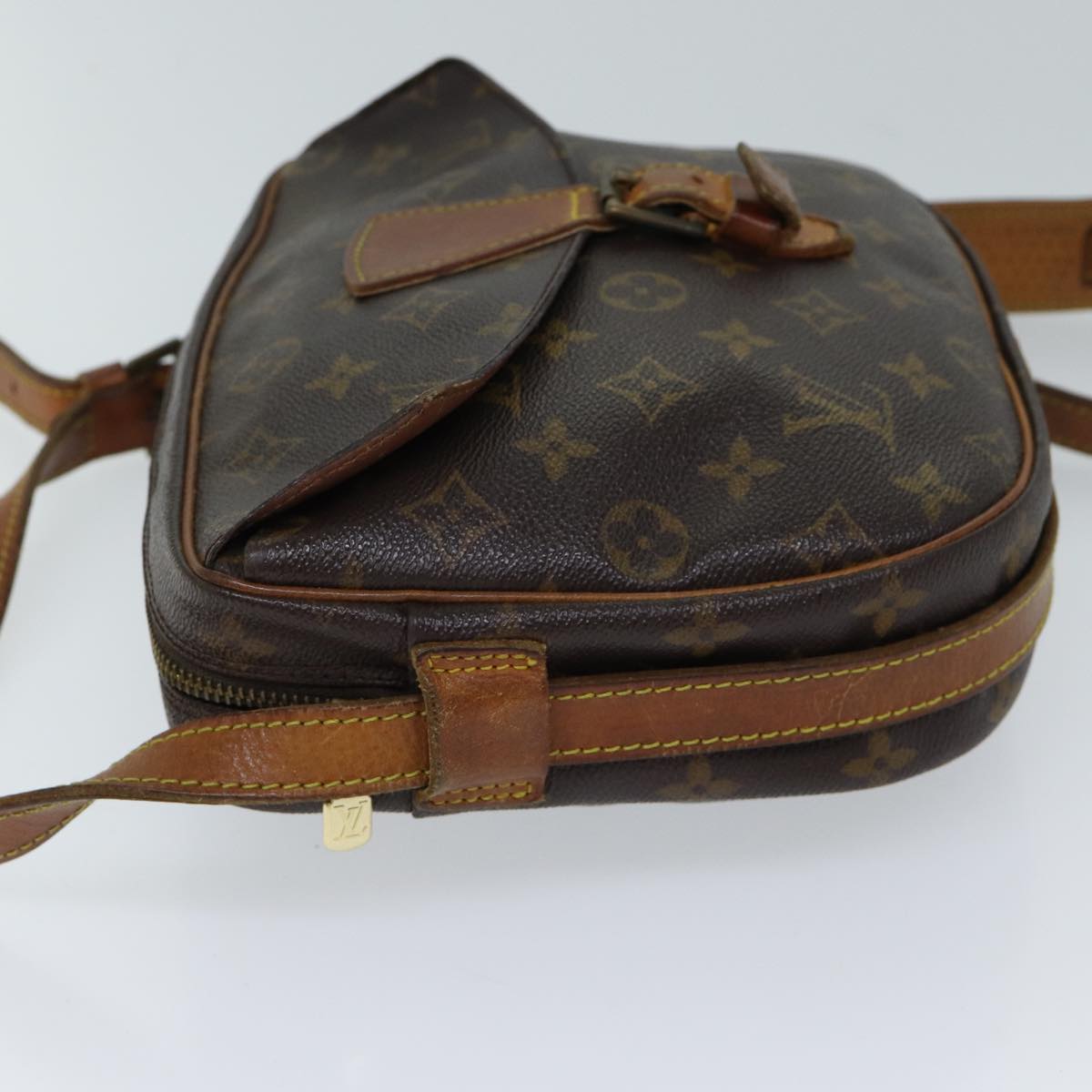 LOUIS VUITTON Monogram Jeune Fille GM Shoulder Bag M51225 LV th4812